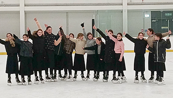 ice skating